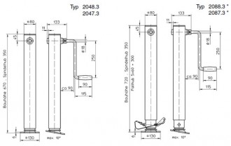 Crics de mise en hauteur 3t - Devis sur Techni-Contact.com - 2