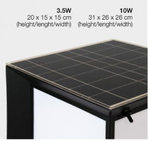 Cube LED à énergie solaire - Devis sur Techni-Contact.com - 2