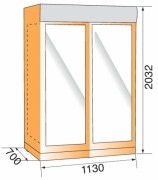 Double vitrine réfrigérée - Devis sur Techni-Contact.com - 2