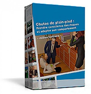 E learning sur étagère chutes de plain-pied en milieu tertiaire - Devis sur Techni-Contact.com - 1