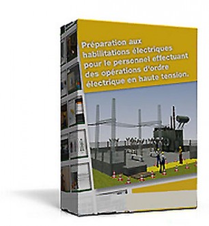 E learning sur étagère habilitation électrique haute tension H1(V) H2(V) HC - Devis sur Techni-Contact.com - 1