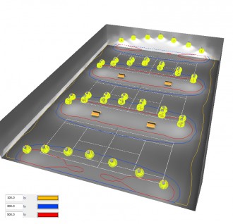 Eclairage Led court de Tennis - Devis sur Techni-Contact.com - 4