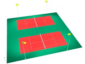 Eclairage Led court de Tennis - Devis sur Techni-Contact.com - 7