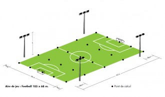 Eclairage Led terrain de Football - Devis sur Techni-Contact.com - 5