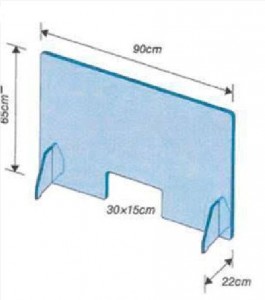 Ecran de protection anti contamination (lot de 10) - Devis sur Techni-Contact.com - 1