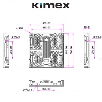 ÉCRAN GÉANT LED KX PERCEPTION, Indoor Fixe - Devis sur Techni-Contact.com - 3