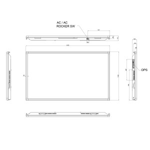 Ecran professionnel 55"65"75"86" - Devis sur Techni-Contact.com - 7