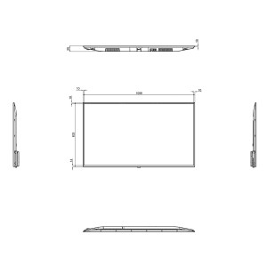 Ecran professionnel standard 49"55" - Devis sur Techni-Contact.com - 2