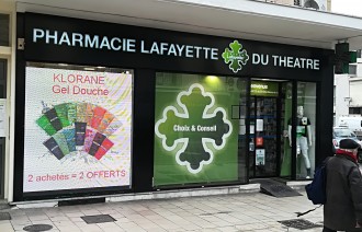  Écran de vitrine pour commerce/pharmacie - Devis sur Techni-Contact.com - 2