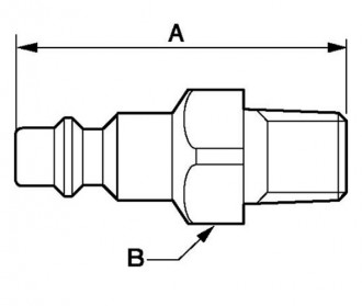 Embout IRP fileté mâle - Devis sur Techni-Contact.com - 2