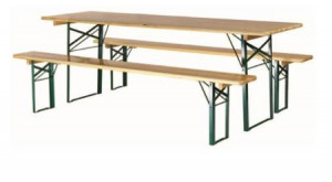 Ensemble table pliable - Devis sur Techni-Contact.com - 2