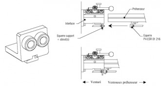 Equerre support-raccord PA ESR 01 216 - Devis sur Techni-Contact.com - 1