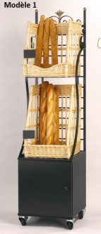 Étagère mobile modulable baguettes - Devis sur Techni-Contact.com - 1