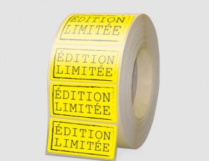 Étiquette papier fluo jaune - Devis sur Techni-Contact.com - 1