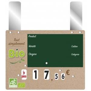Étiquettes de prix de produits bio - Devis sur Techni-Contact.com - 3