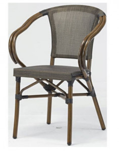 Fauteuil pour restaurant en aluminium  - Devis sur Techni-Contact.com - 1