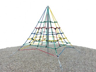 Filet d'escalade Pyramide 2.5m - Devis sur Techni-Contact.com - 1