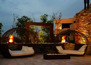 Arche rideau d'eau corten - Devis sur Techni-Contact.com - 2