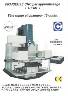 Fraiseuse CNC conversationnelle DF 46 CNC - Devis sur Techni-Contact.com - 2