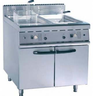 Friteuse gaz professionnelle double cuve - Devis sur Techni-Contact.com - 1