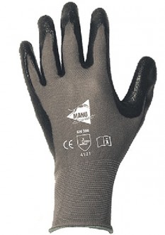 Gant manutention nitrile noir - Devis sur Techni-Contact.com - 1