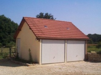 Garage double en béton - Devis sur Techni-Contact.com - 1