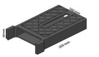 Gargouille d'évacuation plate B 125 - Devis sur Techni-Contact.com - 1