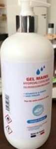 Gel hydroalcoolique 500 ml avec pompe - Devis sur Techni-Contact.com - 1