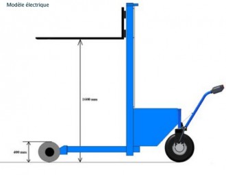 Gerbeur élévateur manuel ou électrique - Devis sur Techni-Contact.com - 3