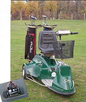 Golfette scooter électrique - Devis sur Techni-Contact.com - 1