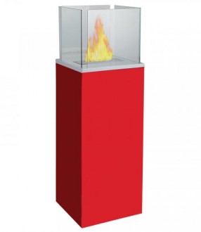 Grand brasero avec flamme inox - Devis sur Techni-Contact.com - 1