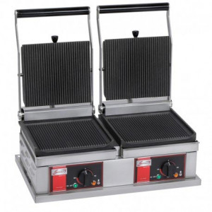 Grill avec plaque de fonte pour panini - Devis sur Techni-Contact.com - 2