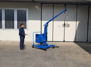 Grue atelier mobile 400 kg - Devis sur Techni-Contact.com - 1