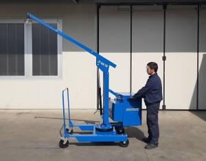 Grue atelier mobile 400 kg - Devis sur Techni-Contact.com - 3