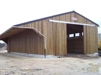 Hangar stockage sel en bois - Devis sur Techni-Contact.com - 1