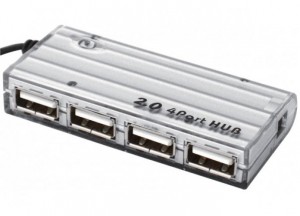Hub USB 2.0 HighSpeed avec câble USB - Devis sur Techni-Contact.com - 1