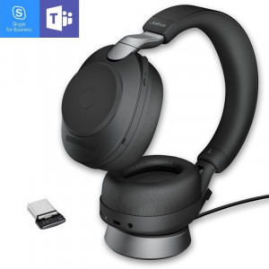 Jabra Evolve2 85 MS Duo Noir USB-C avec base -Casque pour téléphone mobile - Devis sur Techni-Contact.com - 1