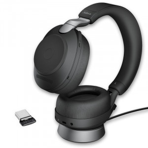 Jabra - Evolve2 85 UC Duo Noir USB-C avec base -Casque pour téléphone mobile - Devis sur Techni-Contact.com - 1