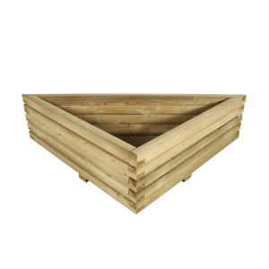 Jardinière triangulaire en bois - Devis sur Techni-Contact.com - 2