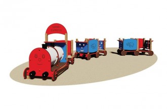 Jeu de train en bois pour enfants - Devis sur Techni-Contact.com - 1