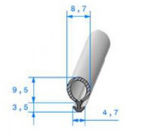 Joint bi matière bourrelet - Devis sur Techni-Contact.com - 1