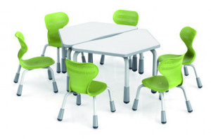 Table modulable trapèze - JUK 891 - Devis sur Techni-Contact.com - 3