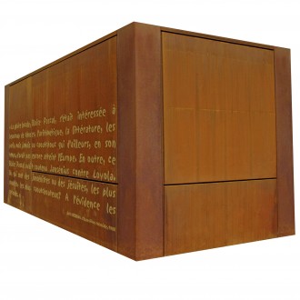 Kiosques en Corten - Devis sur Techni-Contact.com - 2