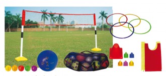 Kit complet initiation volley-ball scolaire - Devis sur Techni-Contact.com - 1