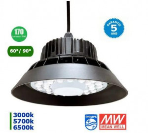 Lampe industrielle haute luminosité pour entrepôt - Devis sur Techni-Contact.com - 1