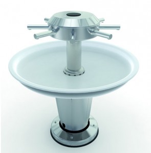 Lavabo fontaine circulaire pour accessibilité PMR - Devis sur Techni-Contact.com - 1