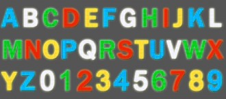 Lettres pour enseigne de magasin LED - Devis sur Techni-Contact.com - 1