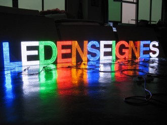 Lettres pour enseigne de magasin LED - Devis sur Techni-Contact.com - 2