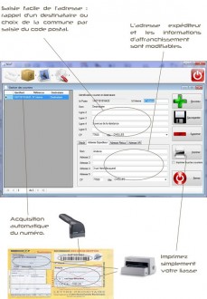 Logiciel d'affranchissement courriers - Devis sur Techni-Contact.com - 3