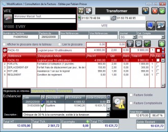 Logiciel de facturation stocks pour pme - Devis sur Techni-Contact.com - 1